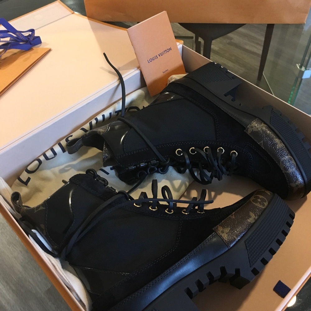 Louis Vuitton Desert Platform Boots